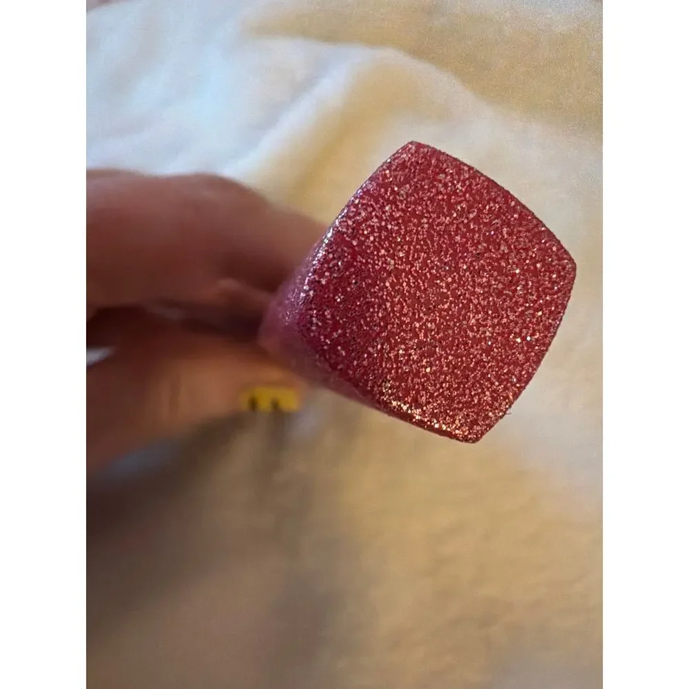 Aliddy Beauty NSUEDXE Nude Liquid Lipstick Lip Gloss Rose Gold Glitter Cap